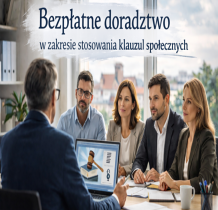 Klauzule społeczne bez tajemnic - bezpłatne doradztwo ROPS